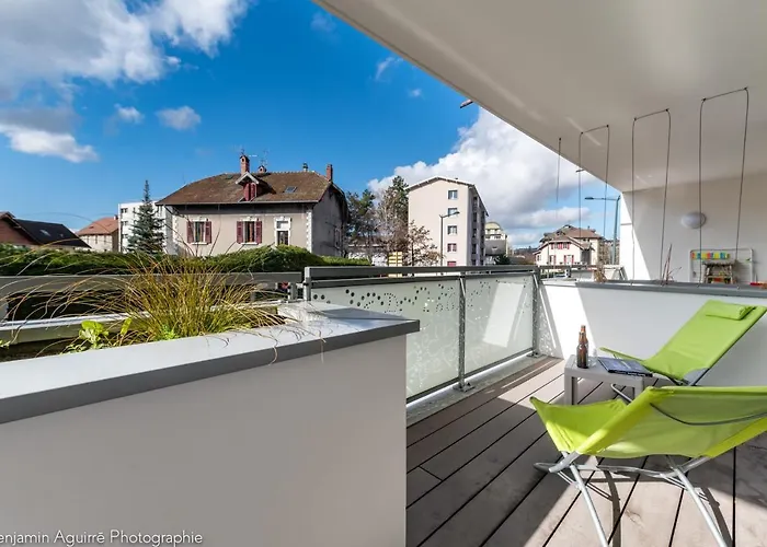 Villa Aniciaca - Appartement récent avec parking privé et sécurisé